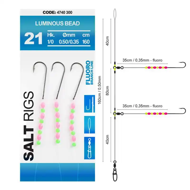 Luminous Bead - Salt Rig 21 - Haak: 1