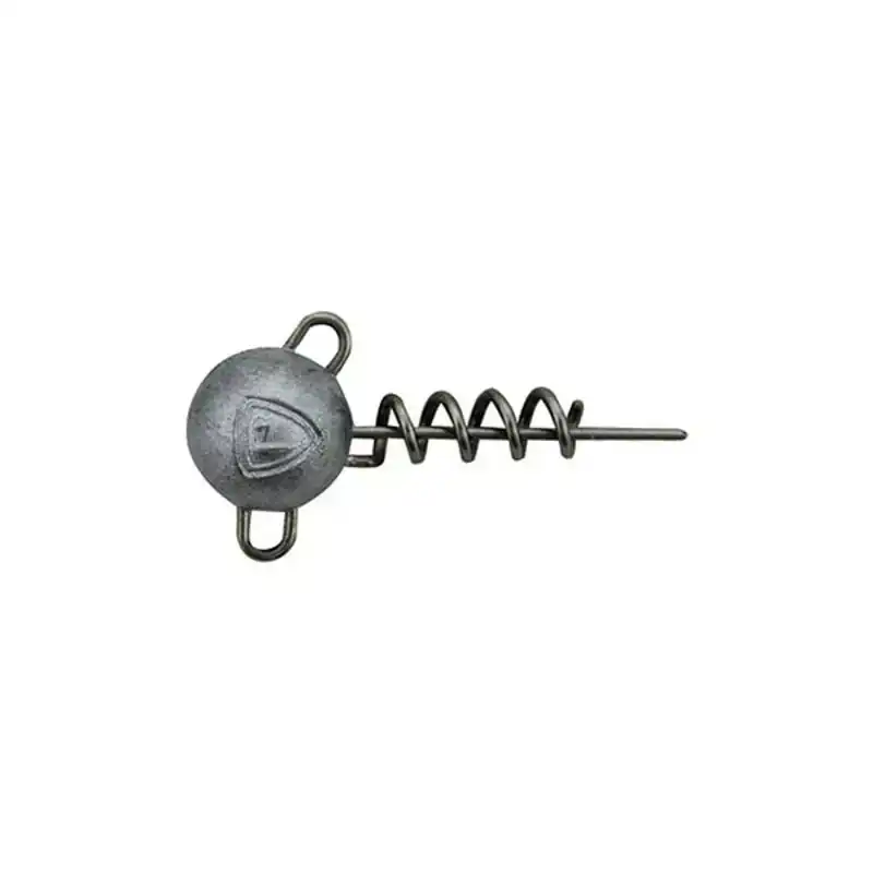Corkscrew Round Jig Heads - 10 gram