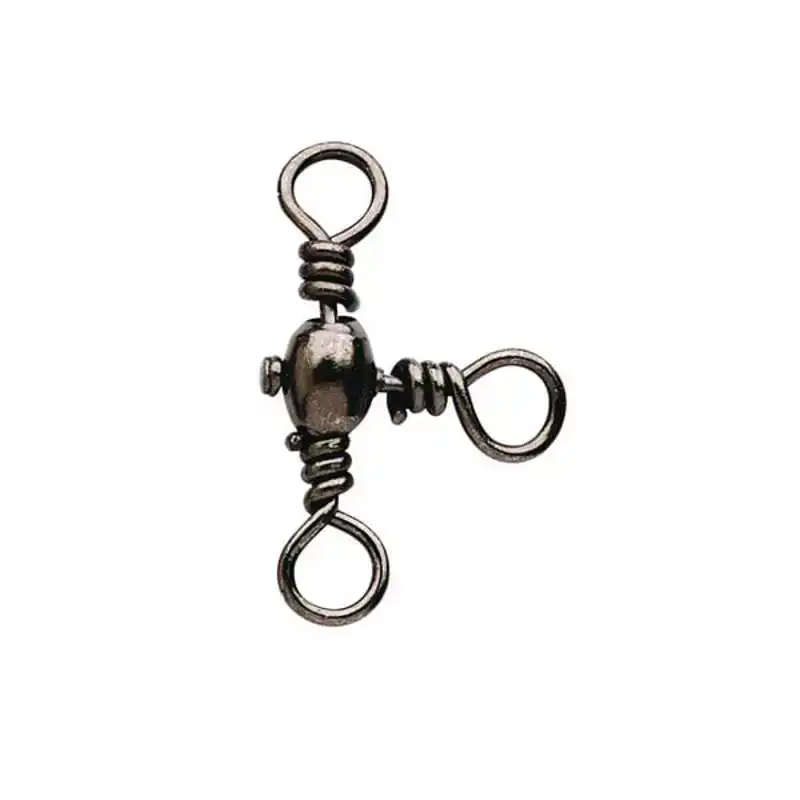 Black Crossline Barrel Swivel - Maat: 12 - 12 kg