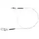 Matt Black Leader 1x19 Wire Leader - 15 lb - 20 cm