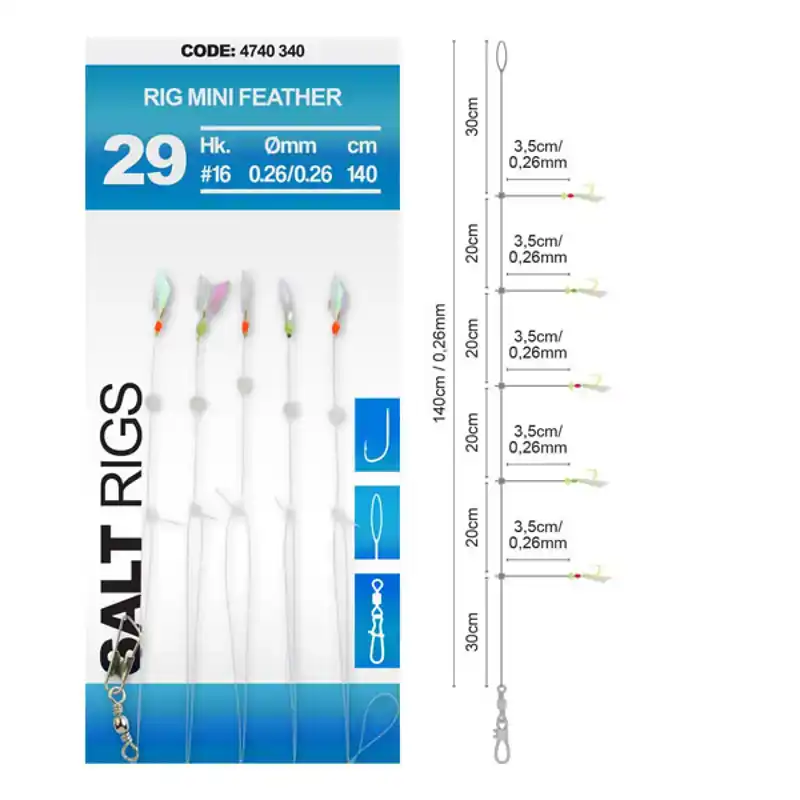 Mini Feather - Salt Rig 29