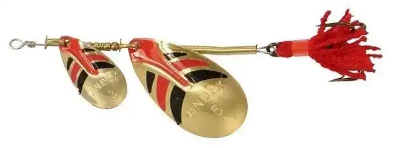 Tandem Spinner - Größe: 3 & 5 - Gold