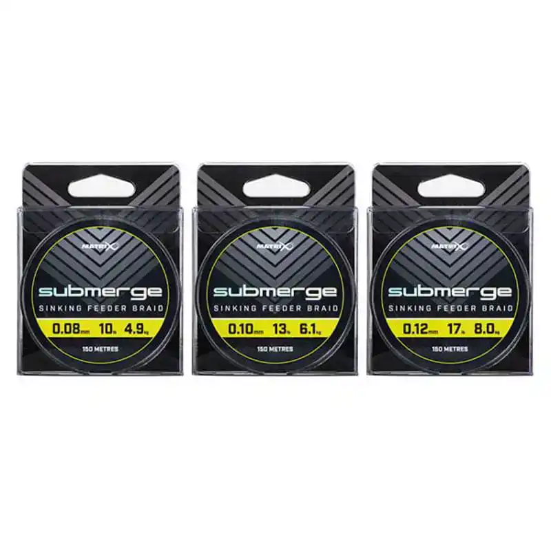 Submerge Sinking Feeder Braid - 0,08 mm - 4,9 kg