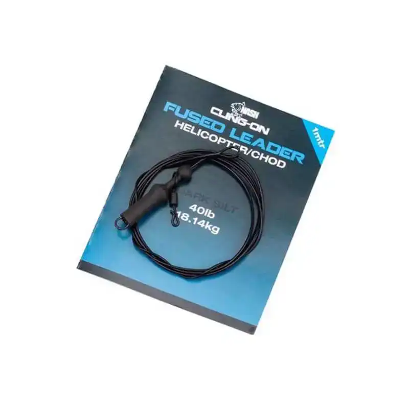 Cling On Fused Leader Helicopter/Chod - Dark Silt