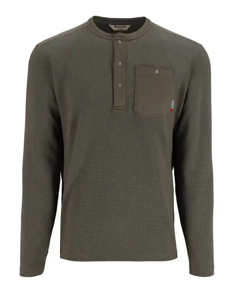 Highline Henley Smokey Olive 3XL