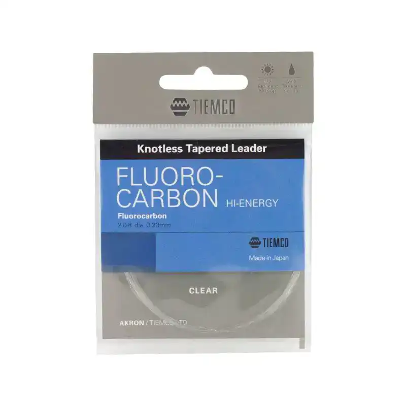 Fluorocarbon Leader Hi-Energy - 1X - 9 ft