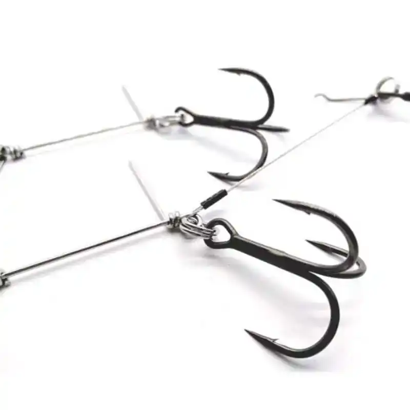 The Stinger - Set: 4 (1x Haken 1/0 für Gummifische von 14 bis 18 cm)