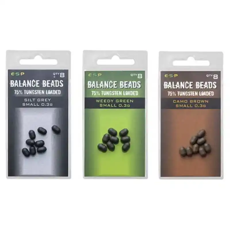 Tungsten Balance Beads - 0,3 gram - Silt Grey