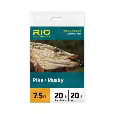 Pike Musky Leader - 7,5 ft/2,3 m - 20 lb