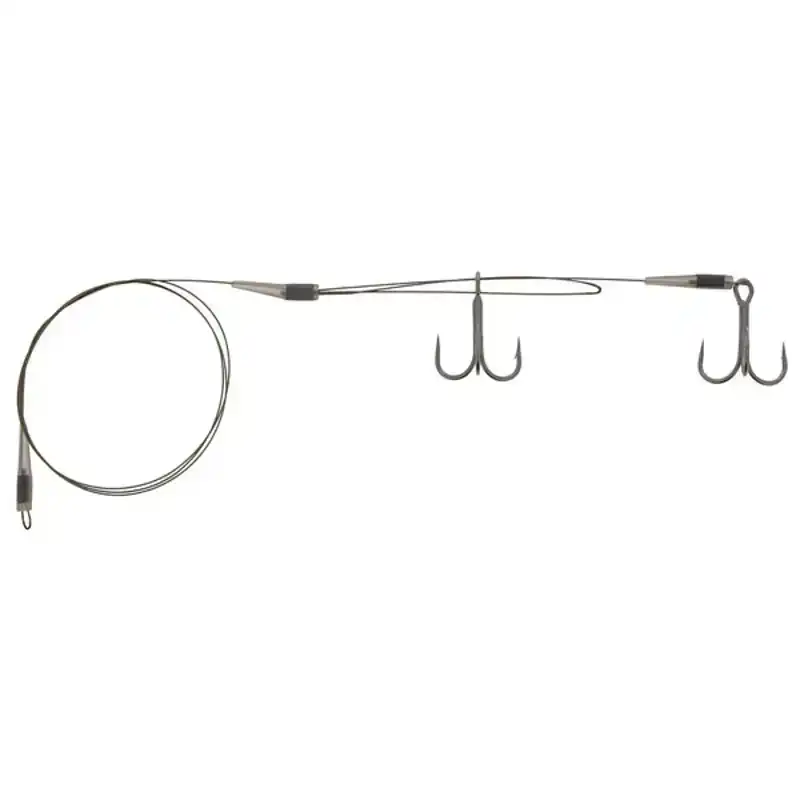 Long Cast Rig Semi Barbed - Medium - Haakmaat: 4 & 4