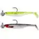 Shad Teez Slim Ready & Rigged - 7,5 cm - Clear Water Mix 1