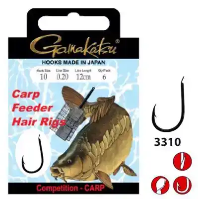 Carp Feeder Hair Rigs