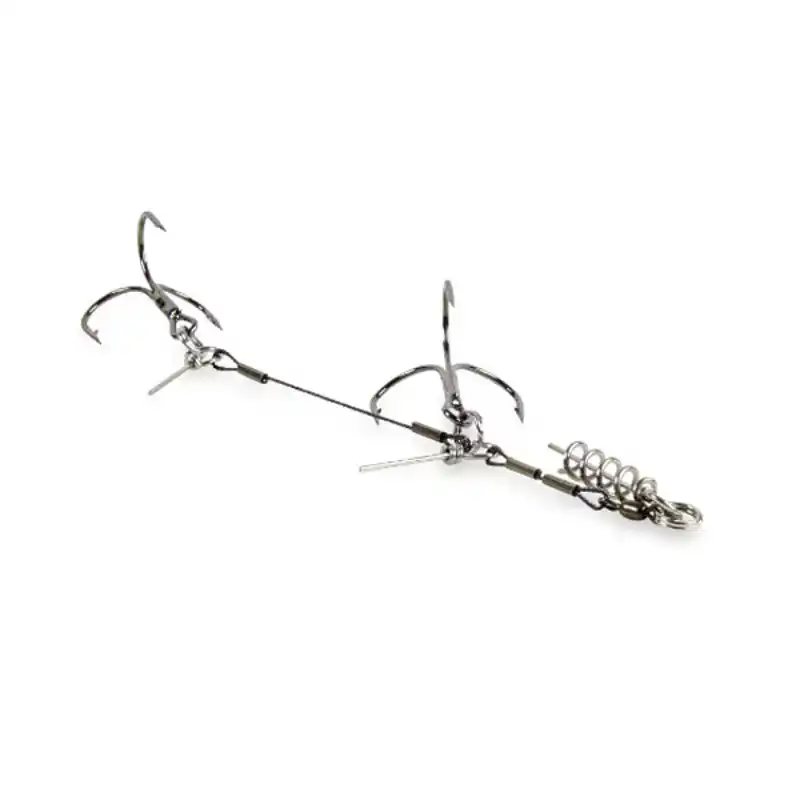 Titanium 7 Strand Tandem Stinger Rig - Haak: 1 - 50 lb
