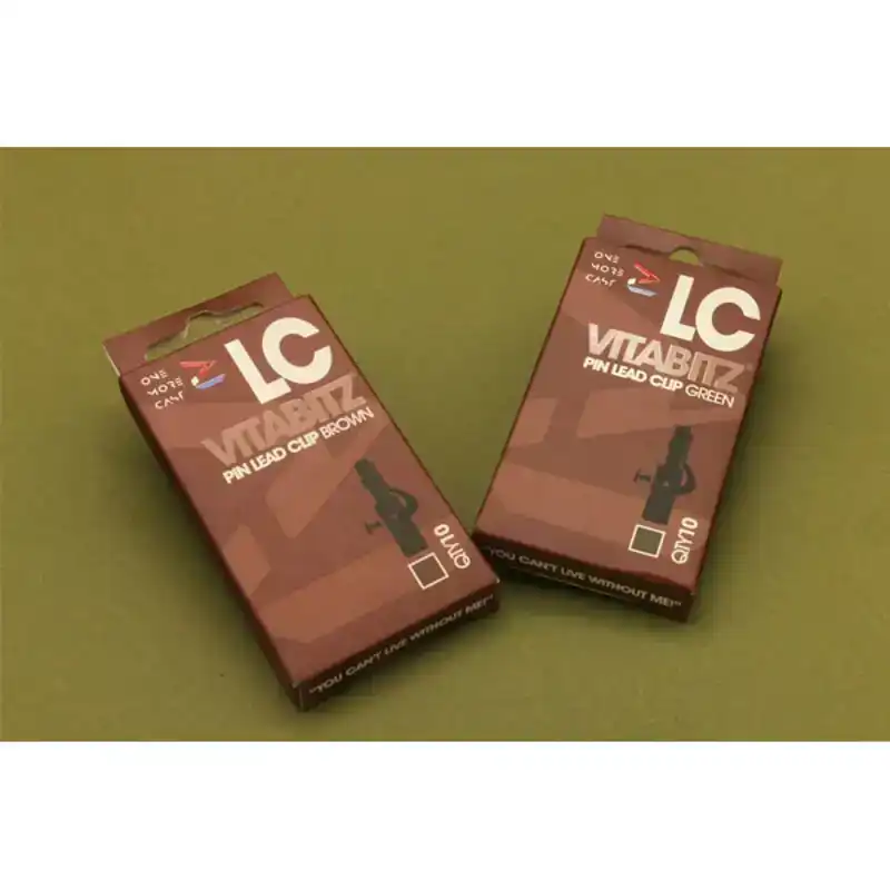 Vitabitz Pin Lead Clips - Brown