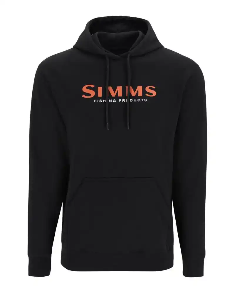 Simms Logo Hoody Black 3XL