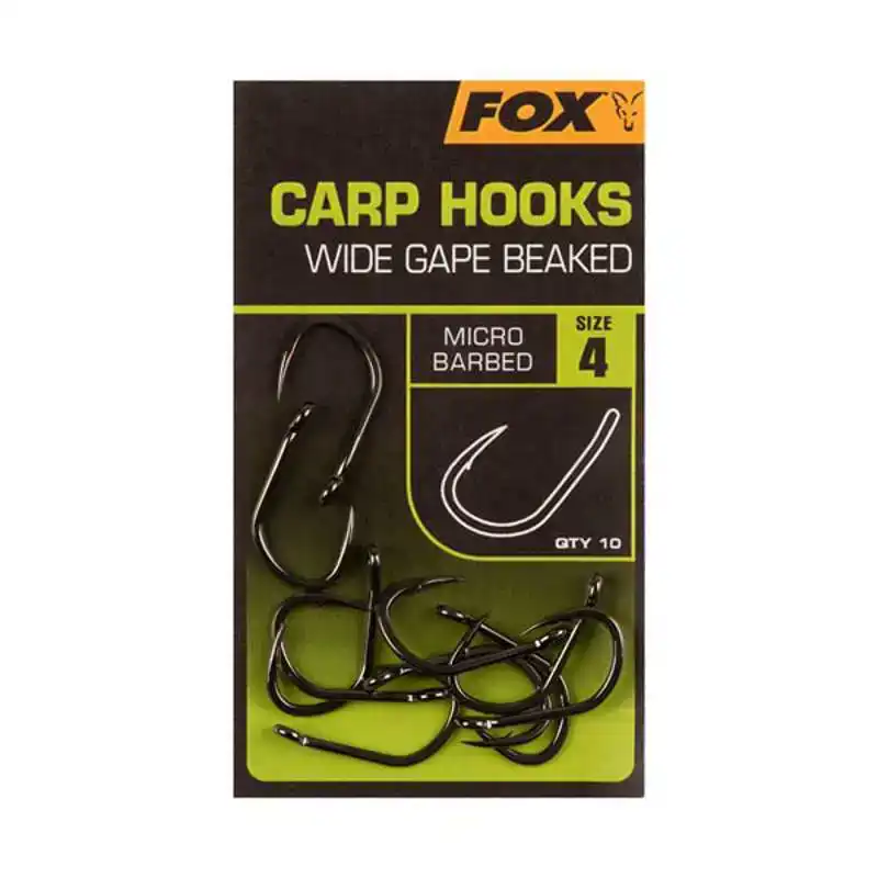Carp Hooks Wide Gape Beaked - Haak: 6