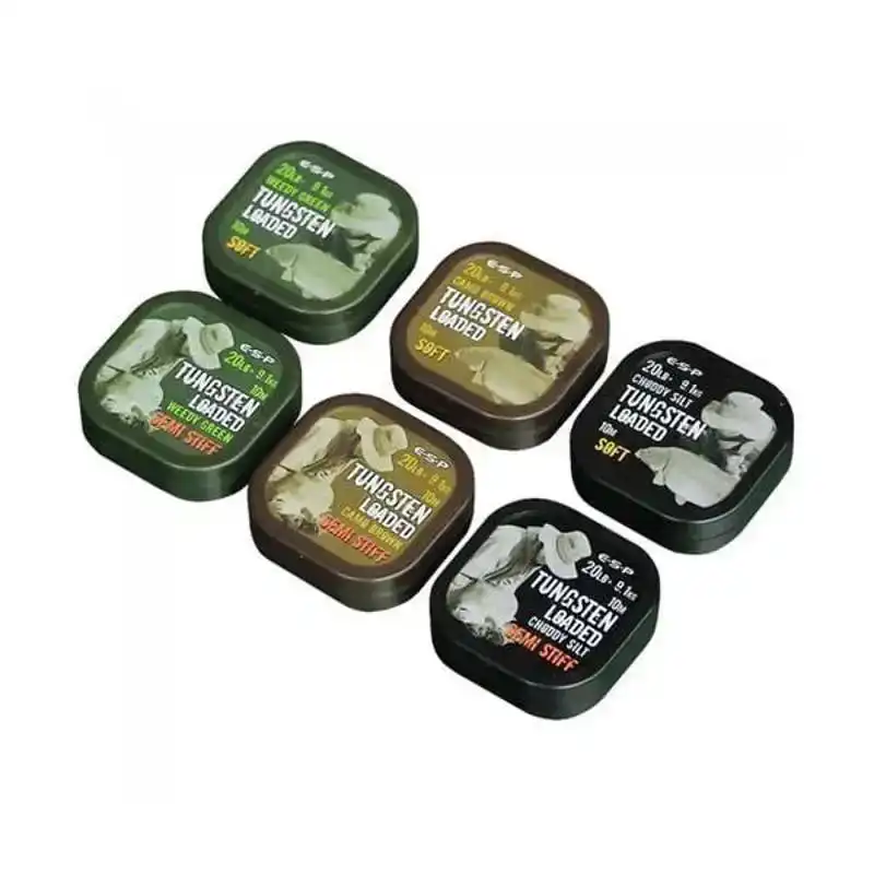 Tungsten Loaded Coated Braid - 20 lb - Camo - Soft