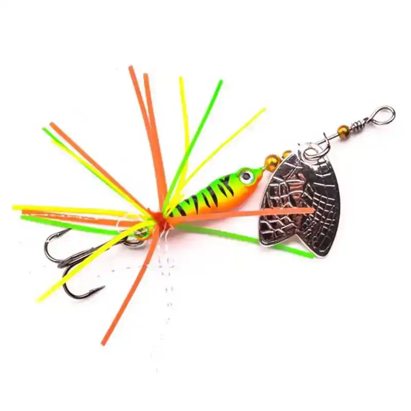 Larva Mayfly Micro Spinner - Brown Trout - Enkele Haak