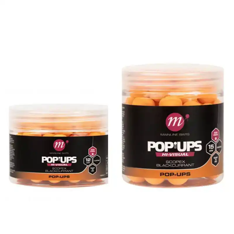 High Visual Pop-ups - Scopex & Blackcurrant - 12 mm