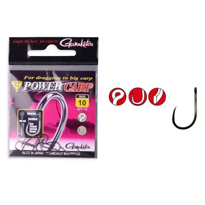 G-Power Carp Ring Eye Barbless - Maat: 10