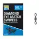 Diamond Eye Match Swivel - Maat: 10