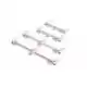 Adjustable Buzzerbar - 316 Stainless - 2 Rod Rear - 110 - 165 mm