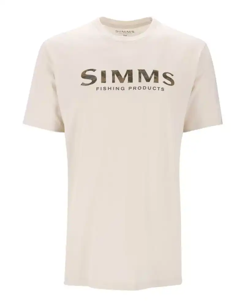 Simms Shroud Fill Logo T-Shirt Natural 3XL
