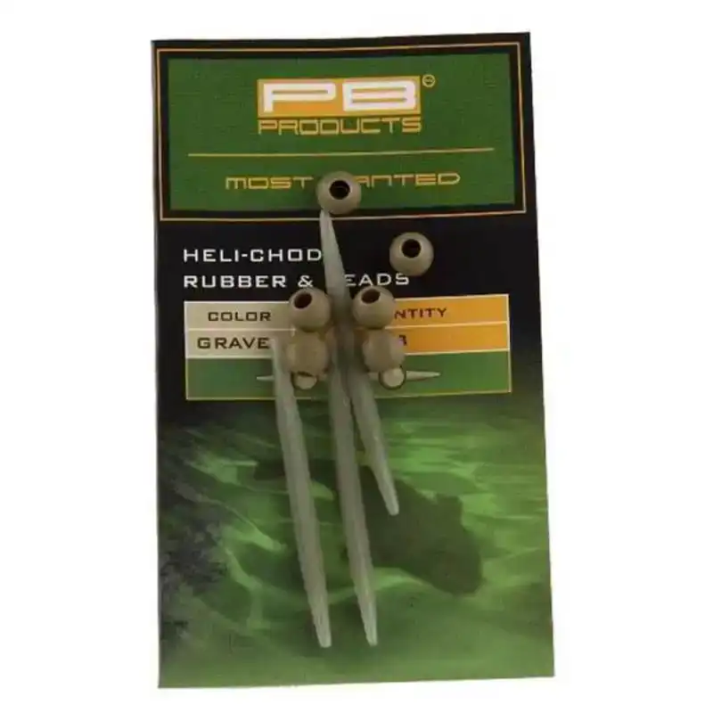 Heli - Chod Rubber & Beads - Weed