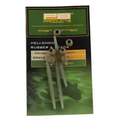 Heli - Chod Rubber & Beads - Weed