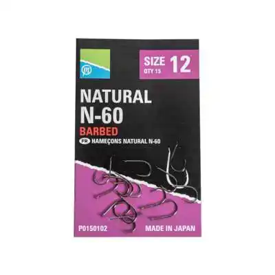 Natural N-60 Hooks