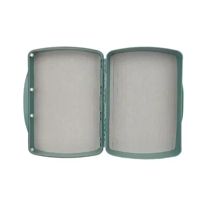 Tacky Pescador Fly Box - XL- Dynamic Foam- Smoke Grey