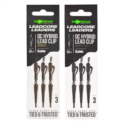 Kable Leadcore Leader - QC Hybrid Lead Clip