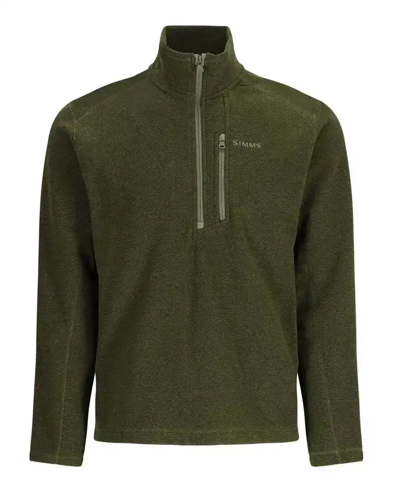 Rivershed Half Zip Riffle Heather L