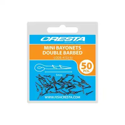 Mini Bayonets Double Barbed