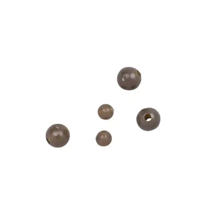 C - Tec Rubber Beads - Brown