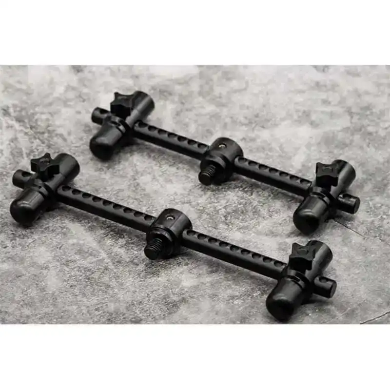 Elbowz Black Anodized Aluminium - 2 Rod Std (8" & 7")