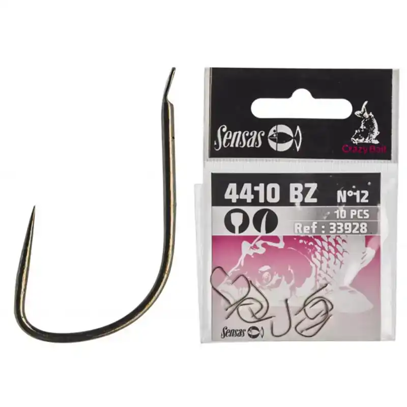 Crazy Bait Barbless 4410 Hooks - Maat: 12