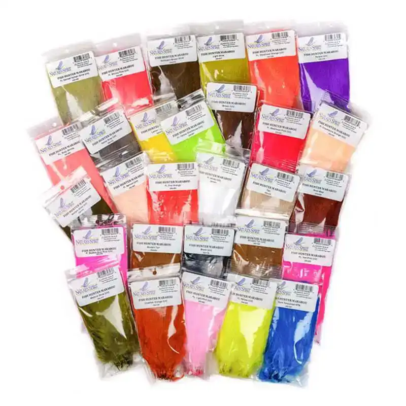 Fish Hunter Marabou - Fl. Damsel Nymph Olive (UV)