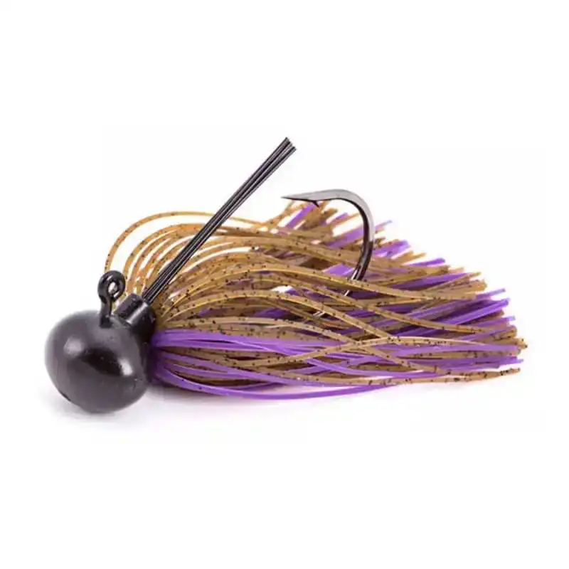 Rubber Jig Model II - 11 gram (3/8 oz.) - Black