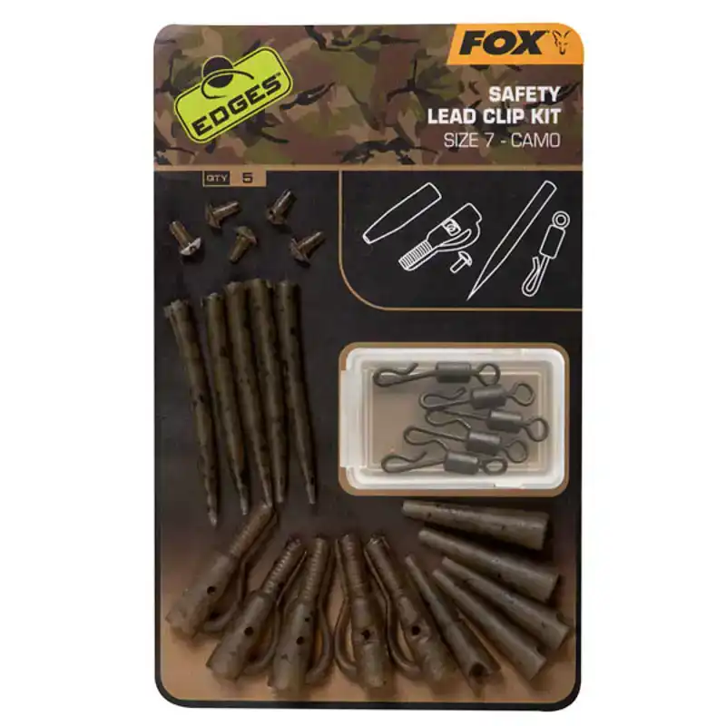 Edges Camo Safety Lead Clip Kit