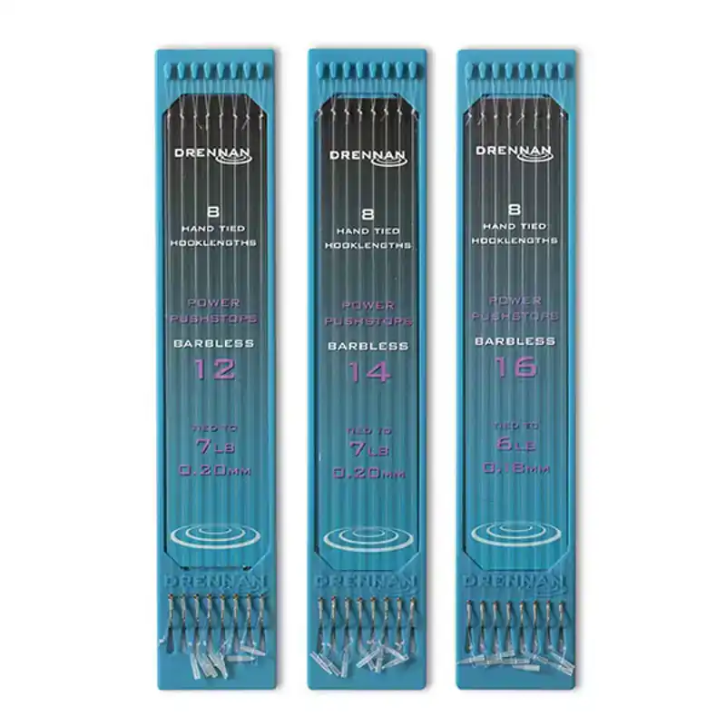 Power Pushstop Hooklengths - Haak: 12 - 0,20 mm