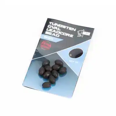 Tungsten Oval Leadcore Bead