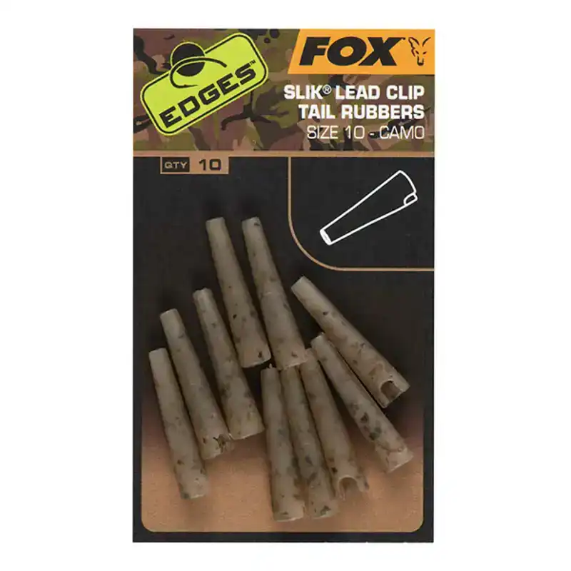 Edges Camo Slik Lead Clip Tail Rubbers