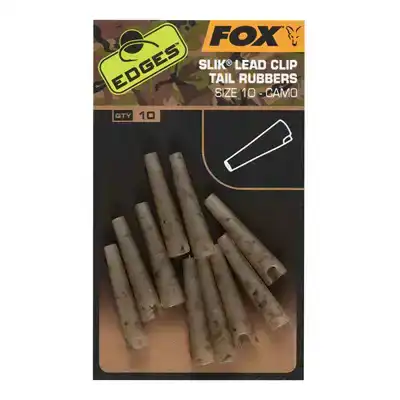 Edges Camo Slik Lead Clip Tail Rubbers