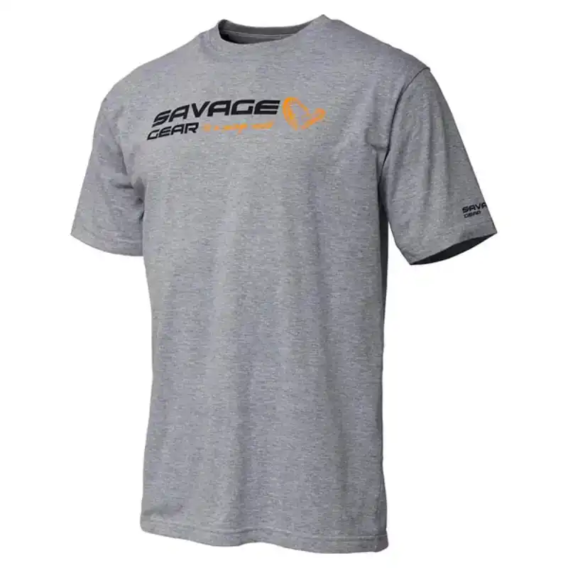 Signature Logo T-Shirt Grey Melange - Large