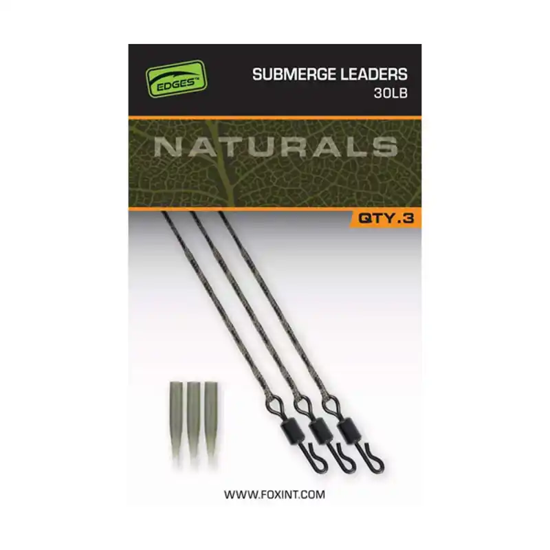 Edges Naturals Submerge Leaders - 30 lb