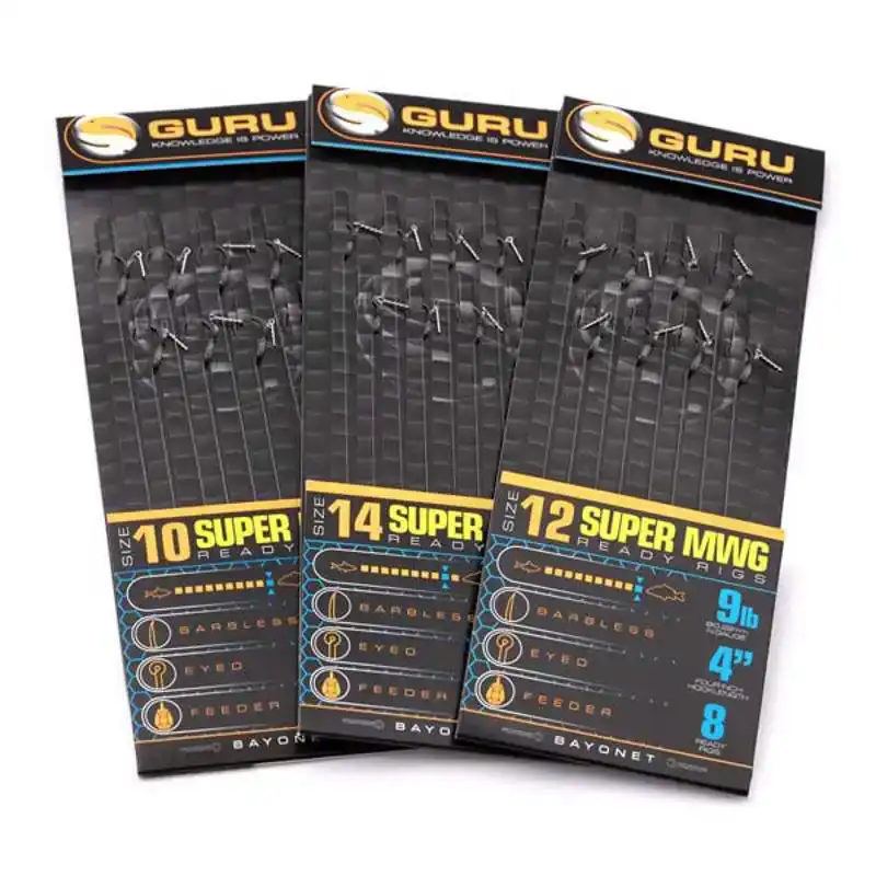 SMWG Bayonet Ready Rigs - Haak: 10 - 0,19 mm - 4''