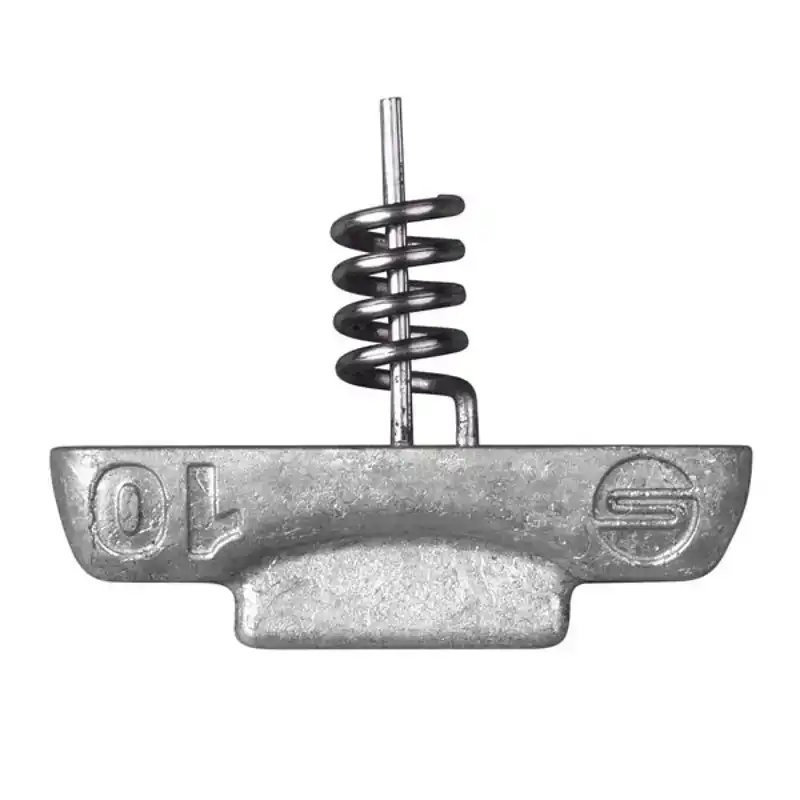 Zinc Screw-In Softbait Weights - 7 gram