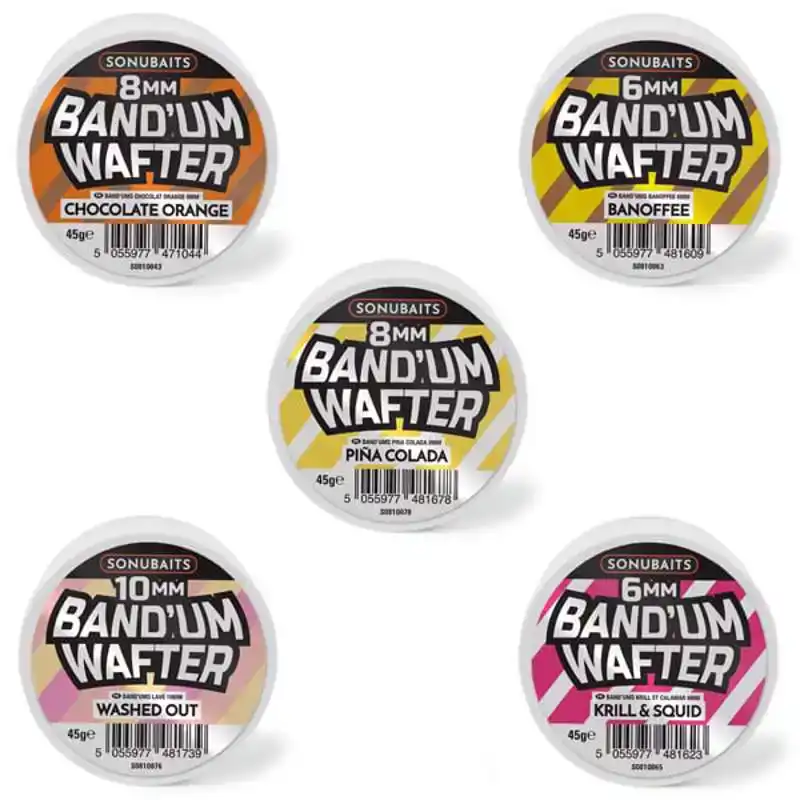Band Um Wafters - 10 mm - Chocolate Orange