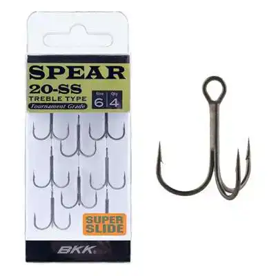 Spear 20-SS Treble Hooks - Größe: 4